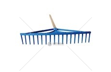 Hrábě plastové 18 zubů/61cm, násada 1.5m