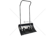 Hrablo obouručné na sníh ECO černé, 44x77 cm, kovová rukojeť