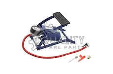 Hustilka nožní s manometrem