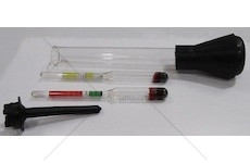 Hustoměr chladící kapaliny + hustoměr AKU - Aerometr SADA