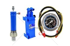 Hydraulické čerpadlo, válec, manometr, sada pro dílenský lis 20t GEKO