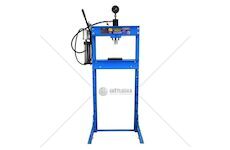 Hydraulicko-pneumatický dílenský lis 20 t s manometrem GEKO
