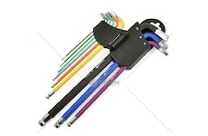 Imbusové klíče 1,5-10mm, 9ks TVARDY