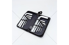 Imbusový klíč CrV PROFI SADA 9ks 3-17mm L 7-17cm v pouzdře