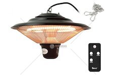 Infrazářič s dálkovým ovládáním 1500 W, závěsný - GEKO