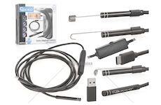 Inspekční kamera, endoskop 5,5 mm, 2 m, USB C / USB 2.0 GEKO
