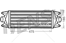 Intercooler iveco daily 06> 2.3/2.8/3.0 jtd dit12001