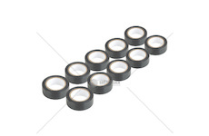 Izolační páska 10 ks 19mm x 10m x 0.13mm AMiO-04845