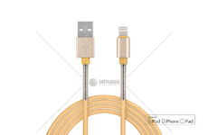 KABEL DO LADOWANIA BASEUS CAFULE 2.4A USB-A/LIGHTNING 1M  AM01432
