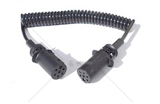Kabel elektr. 7 propojovací spirálový s koncovkami typ N