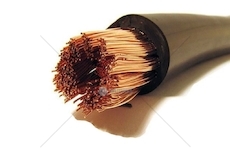 Kabel k autobaterie CZARNY  LGY50