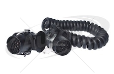 Kabel propojovací 15pin 24v adr spirálový 4m s koncovkou 0048598_A