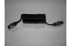 Kabel spirálový s kovovou zástrčkou N . MTX TPU-07-34/3- N