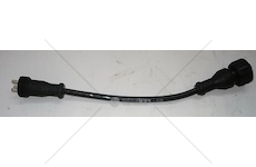 Kabel ventilu ABS redukce bajonet-závit 3PIN ženský