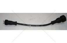 Kabel ventilu ABS redukce bajonet-závit 3PIN ženský