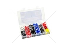 Kabelové lisovací dutinky sada 1200 ks GEKO