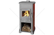 Kamna Bella Thalia 5,4 kW, 102 cm, červené