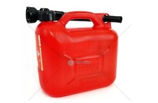Kanystr 5l s nálevkou červený