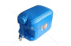 Kanystr na vodu 10L modrý s horním kohoutem na vodu - nízký