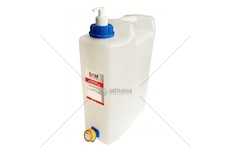 Kanystr na vodu 20L AQUABAM s horním kohoutem na vodu B4 - mýdlenka, na pitnou vodu