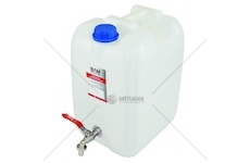 Kanystr na vodu 20L bílý kohout spodní M-3