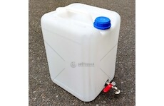 Kanystr na vodu 20L s kovovým kohoutkem P20L