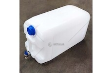 Kanystr na vodu 30L bílý kohout spodní