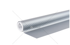 Karbonová fólie stříbrná 3D 30cm x 150cm AMiO-02600