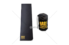 Karimatka samonafukovací 185x50x2.55cm, černá BASS