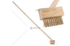 Kartáč na spáry s dřevěnou násadou - KELTIN