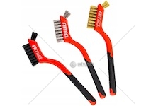 Kartáč ocelový drátěný sada 3ks