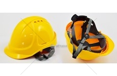 KASK OCHRONNY Z ZAPIECIEM CZTEROPUNKT  01HEL-THOR/Z