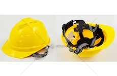 KASK OCHRONNY Z ZAPIECIEM CZTEROPUNKT  01HEL-VIZ