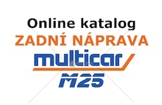 ! Katalog Multicar M25 - Zadní náprava