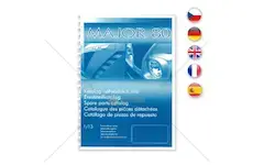 Katalog náhradních dílů major 80 5-ti jazyčný | 222.212.656