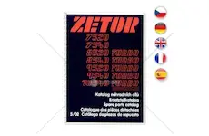 Katalog nd pro zetor 7520-10540 uř iii 8/02 | 11.370