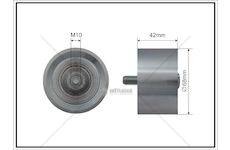 Kladka napínací  THERMOKING hladká MTX-720008