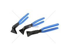 Kleště klempířské, sada 3 ks GEKO