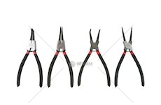 Kleště seeger 230mm/10", sada 4ks GEKO