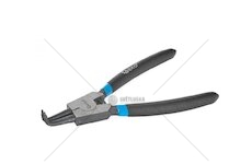 Kleště seeger zahnuté 160mm/6", vnější GEKO