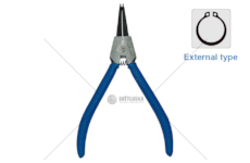 Kleště SEGERA jednoduché externí 250MM KING- KING TON 68SS-10