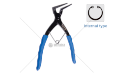 Kleště SEGERA ohnuté vnitřní 170MM KING- KING TON 68HB-07