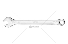 Klíč očko-plochý 7 X 110 MM NEO NEO09-707