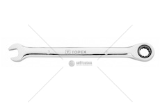 Klíč očko-plochý s chrastítkem 15MM TOPEX 35D734