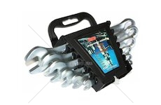 Klíče očkoploché, sada 6ks, 6-17mm MAR-POL