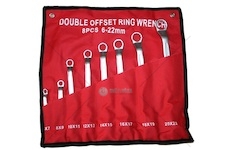 Klíče očkové 6-22 8ks sada