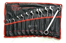 Klíče očkové odtrhové 6-32mm 12ks sada C. RV v textilním obalu