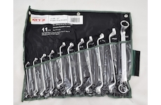 Klíče očkové trhací sada 6-32MM 11ks zahnuté MTX MTX-AE-G7711
