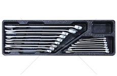 Klíče PL.-očkové 6-24MM 16 kusů TONGRUN  GJ-5009