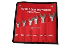 Klíče ploché 6-17 6ks sada